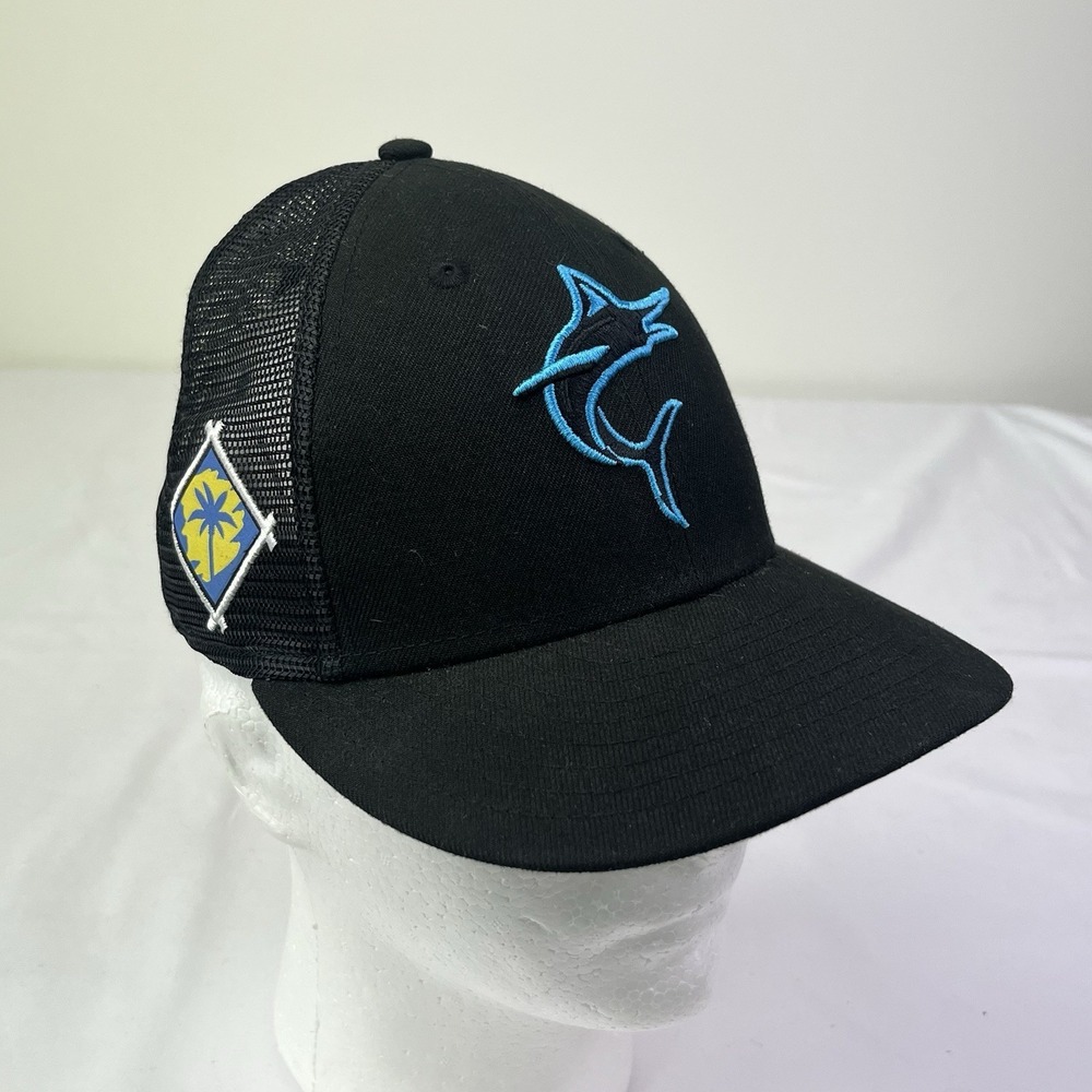 Miami Marlins Spring Training 2022 New Era 59fifty Size 7 MLB Mesh Back